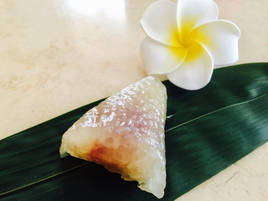 月相依做的水晶西米粽