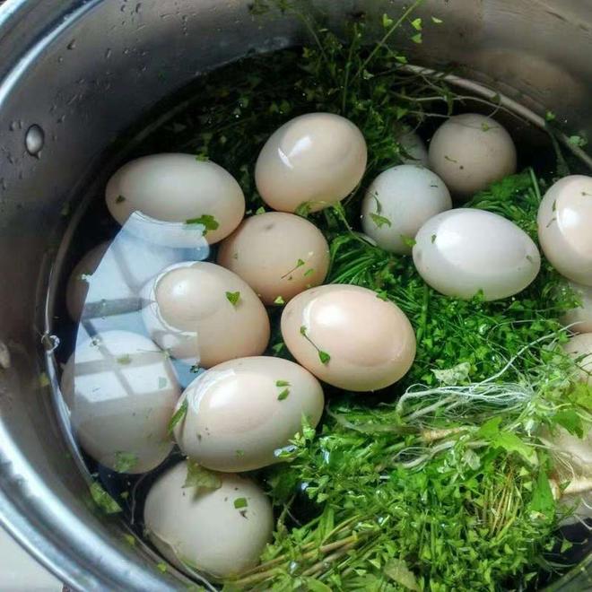 地菜煮鸡蛋的做法