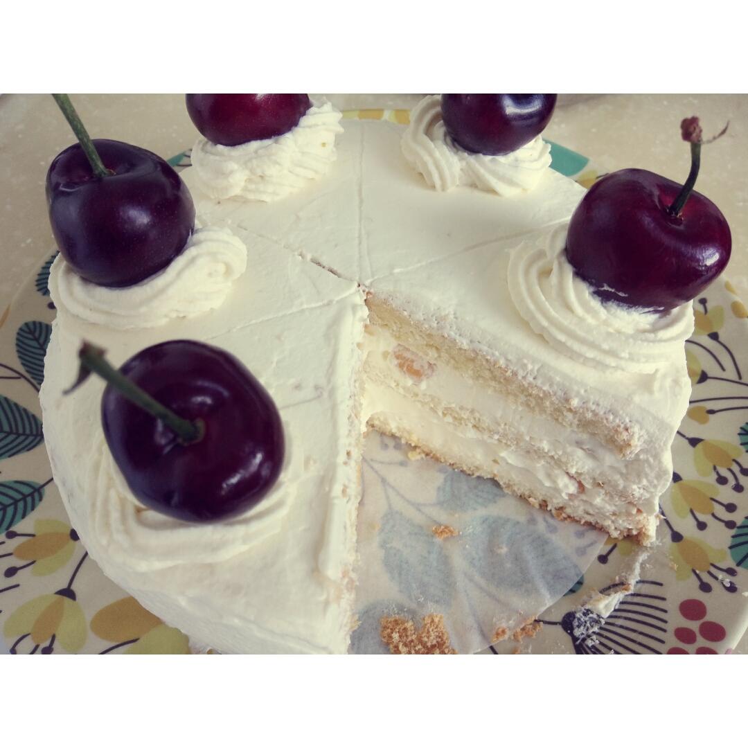 超简单完美戚风蛋糕（6寸2蛋）附打发、翻拌、脱模视频