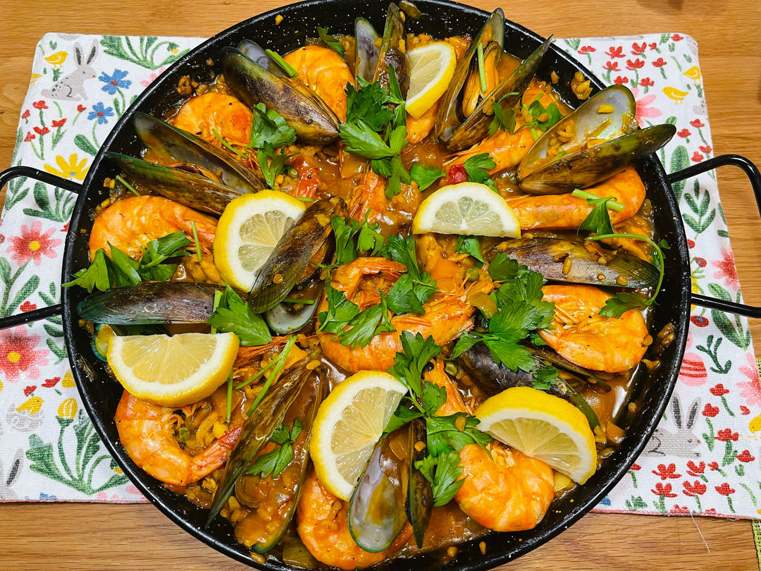 正宗paella 西班牙海鲜饭