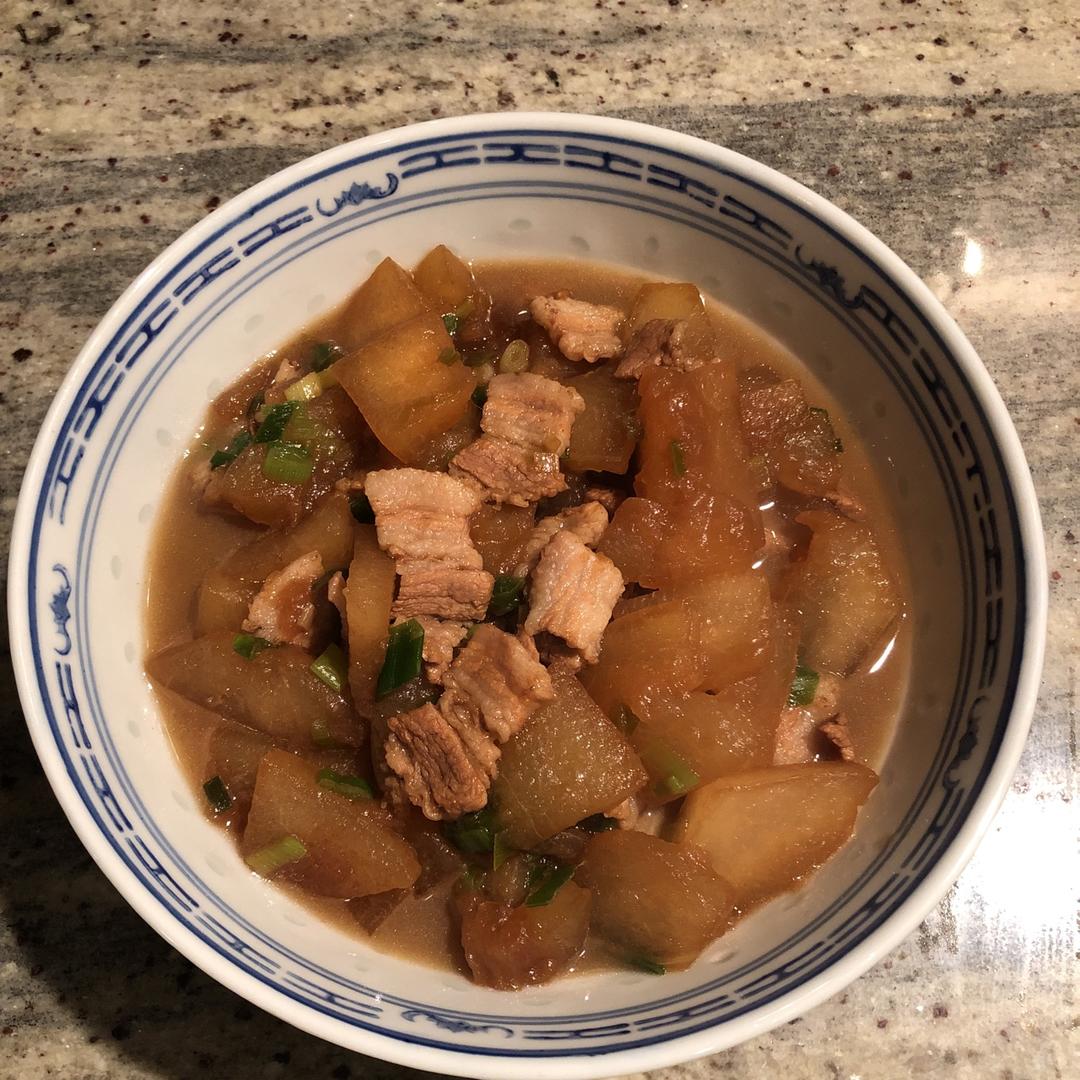 简单又好吃的红烧冬瓜