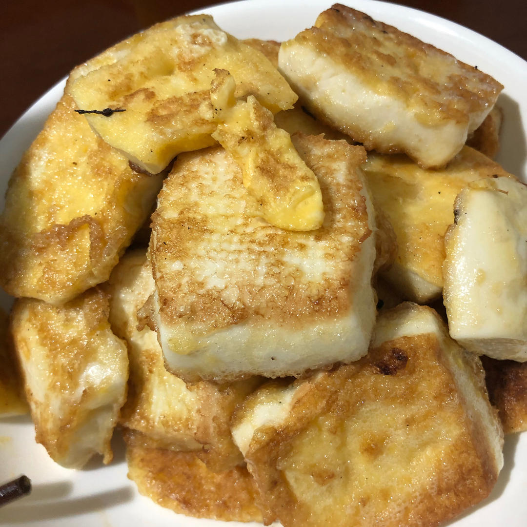 鸡蛋煎馒头片