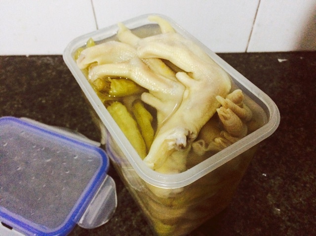 做的绝味泡椒凤爪
