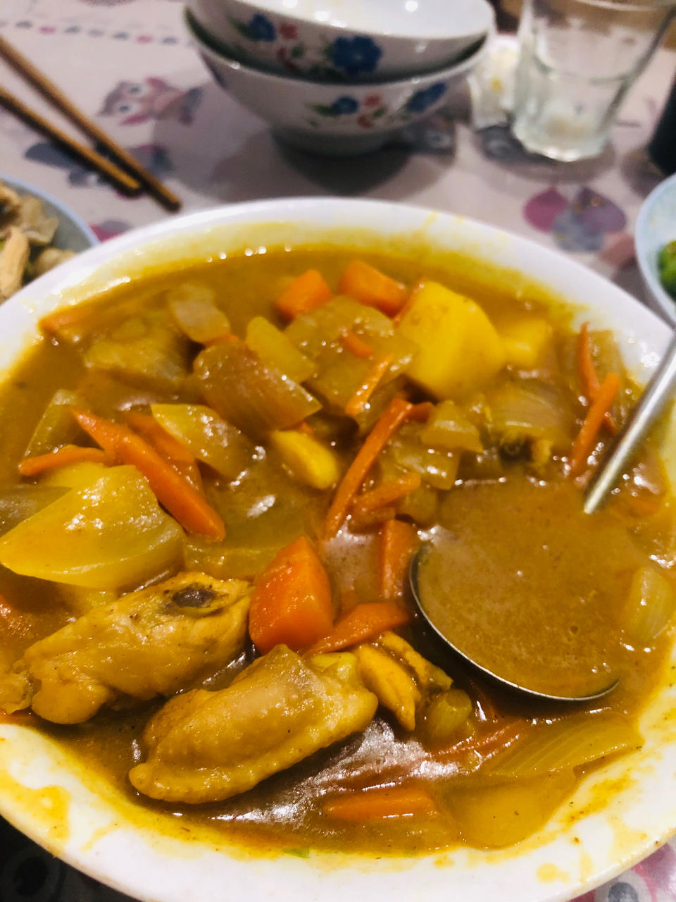 咖喱土豆鸡块