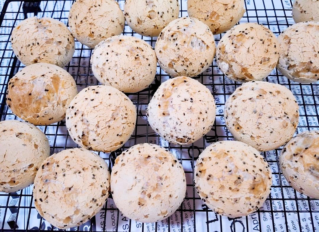 5分钟超快速｜空心麻薯球｜恐龙蛋面包球｜Q弹好吃｜完爆山姆会员店