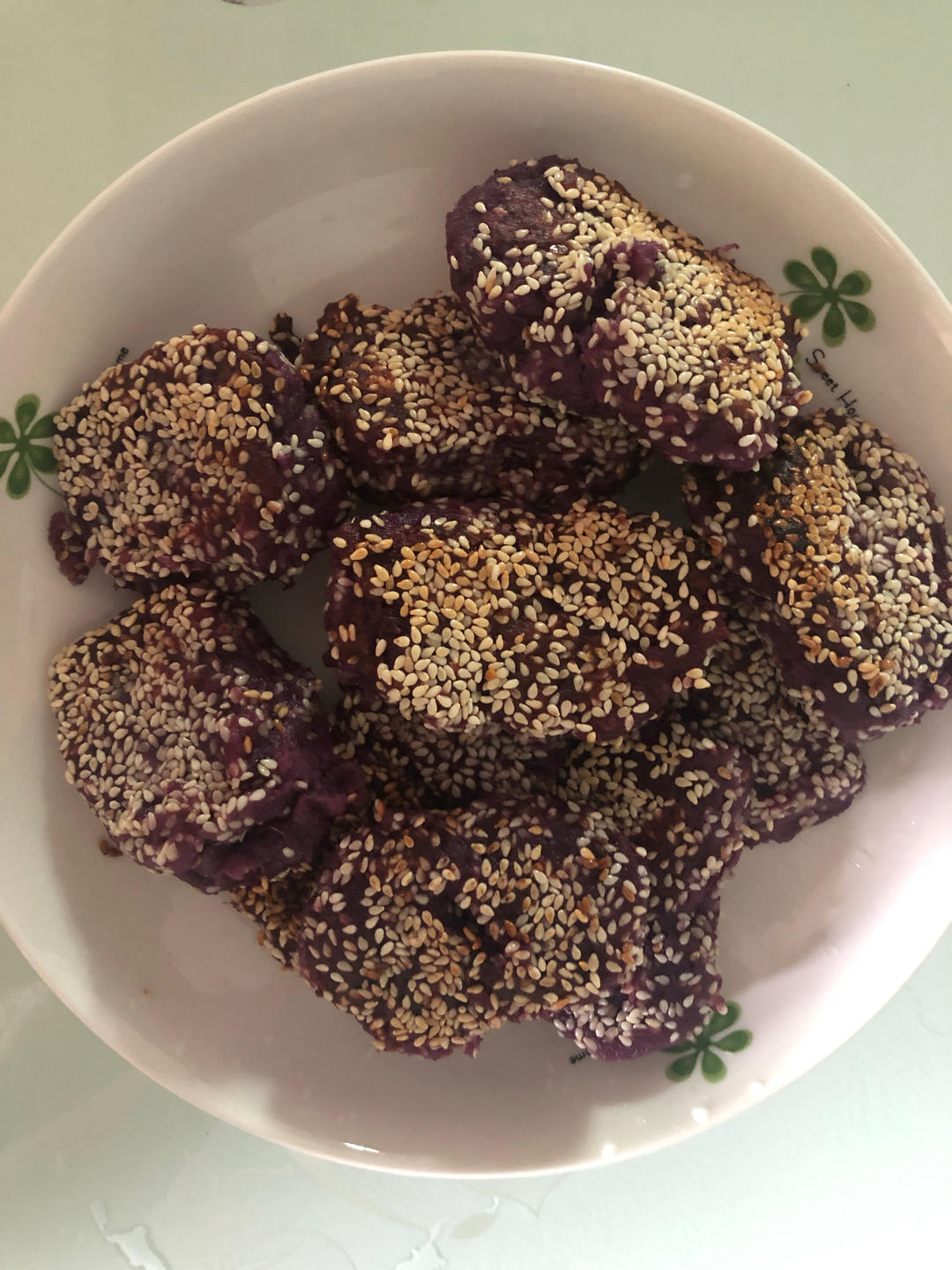 无糖低脂紫薯饼❗️好吃不胖，一次成功，巨简单❗️