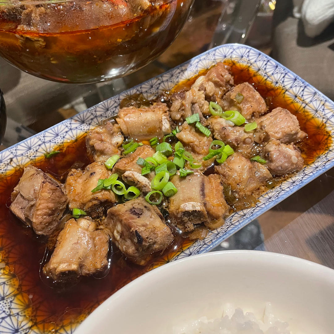 家常菜～豉汁蒸排骨