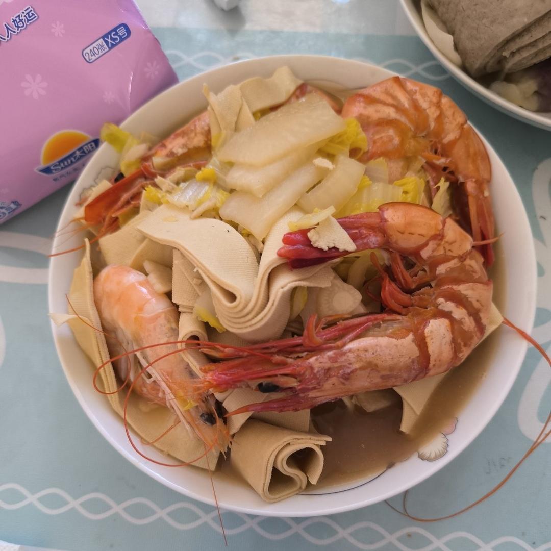 娃娃菜千张