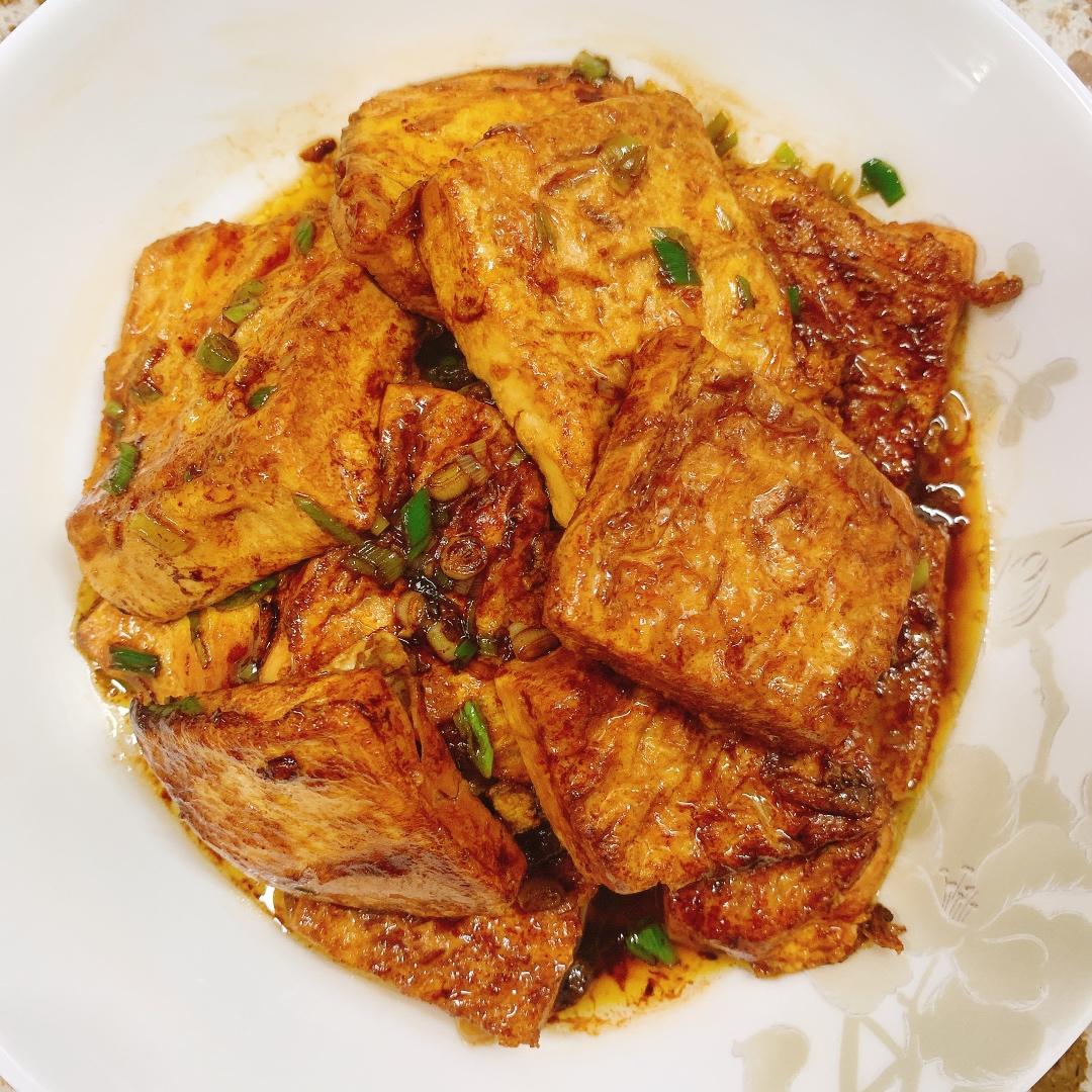 蚝油嫩豆腐