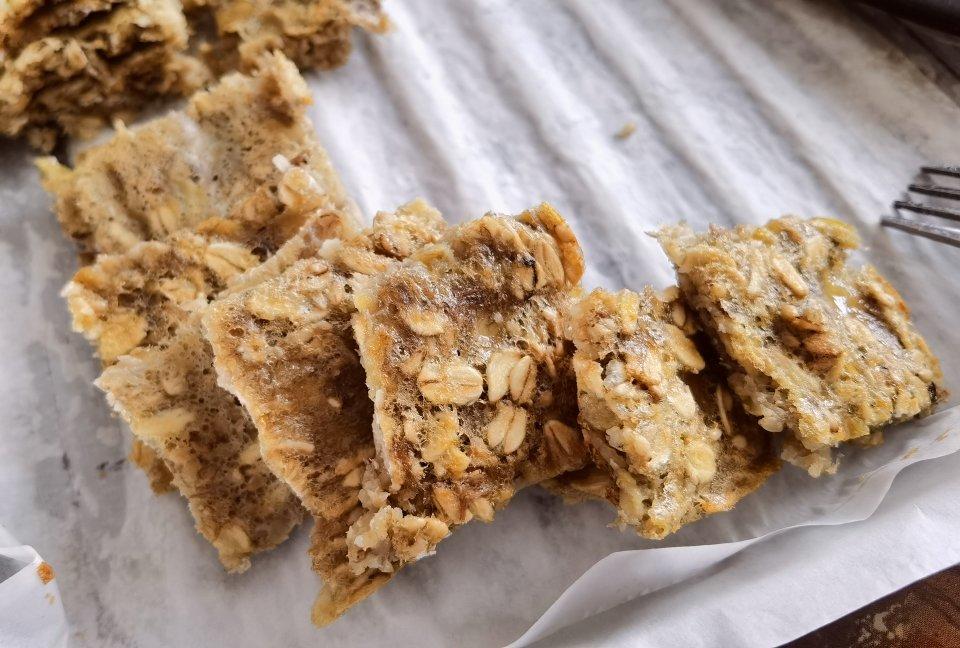 香蕉燕麦能量饼 健身减脂顶饿 简单粗暴 毫无技术可言