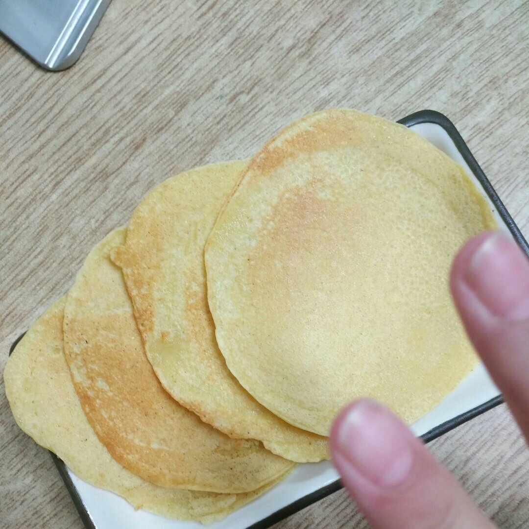 宝宝辅食：奶香玉米饼-12M+