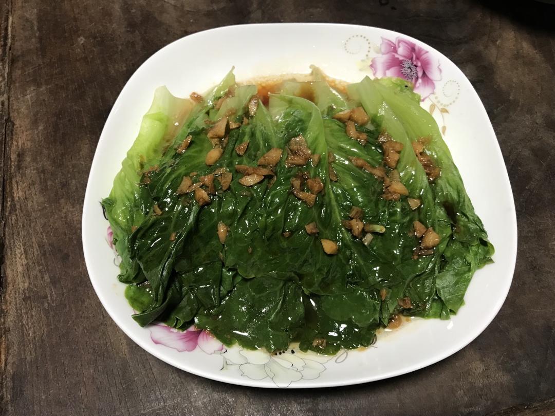 蚝油生菜（减肥必备）