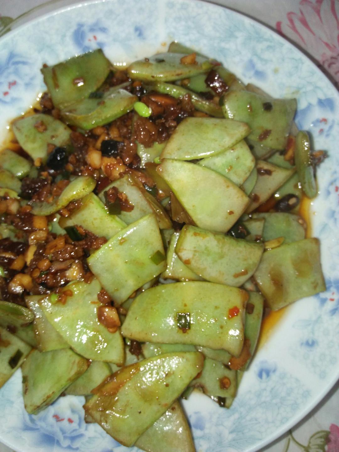 扁豆炒肉