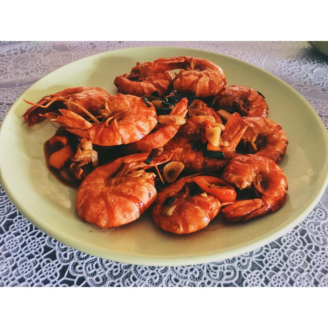 油焖大虾