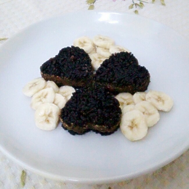 黑米豆沙糕