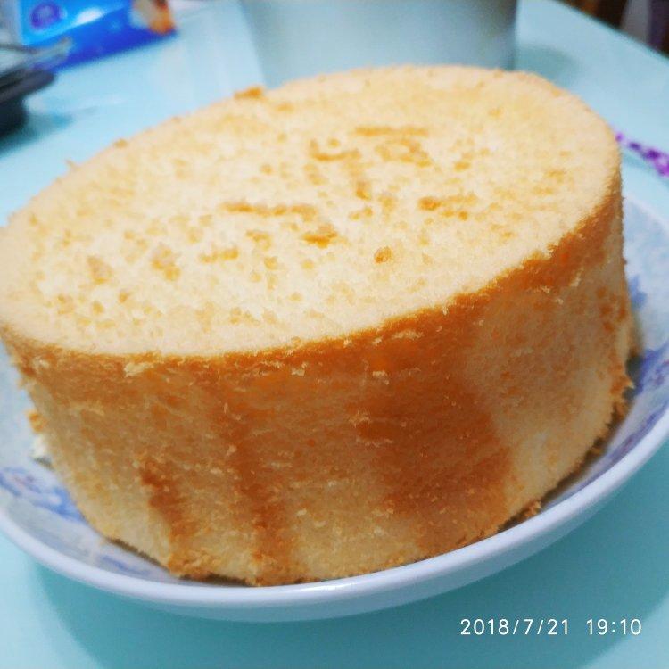 6寸戚风蛋糕（2蛋）