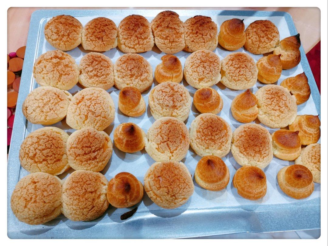 酥皮泡芙新手一次成功（附卡仕达酱做法）