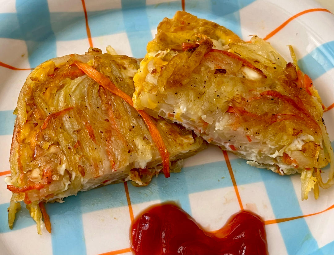 快手早餐饼（土豆鸡蛋饼）