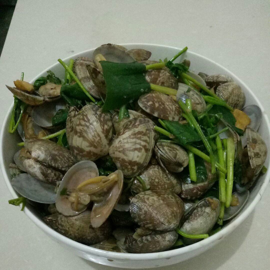 清炒花蛤
