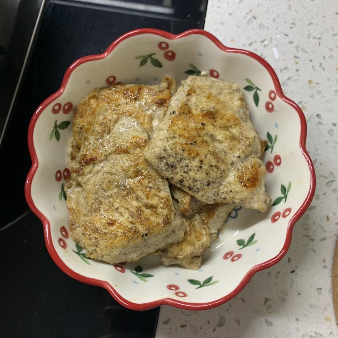 黑胡椒鸡胸肉