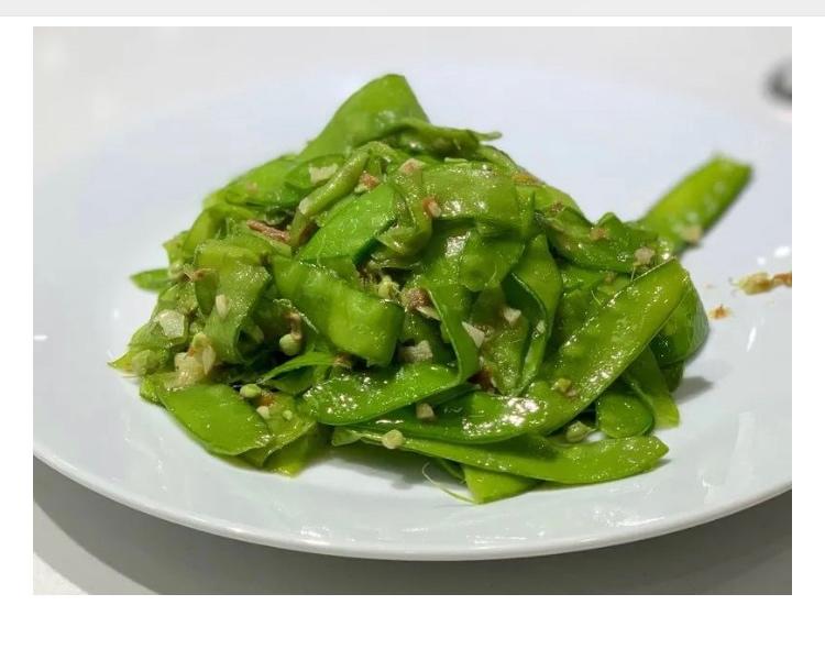 小美之炒荷兰豆的做法