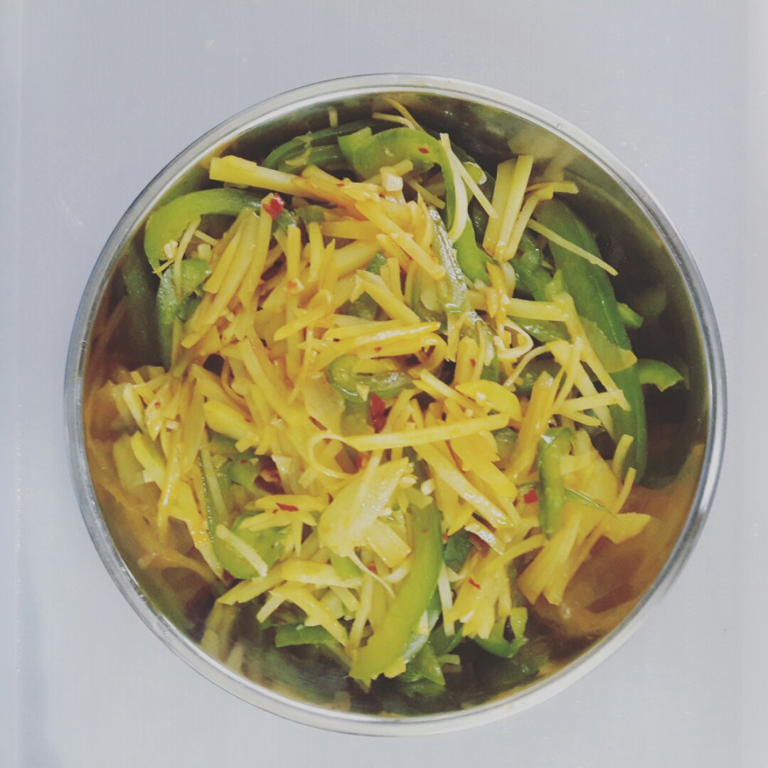 青椒土豆丝