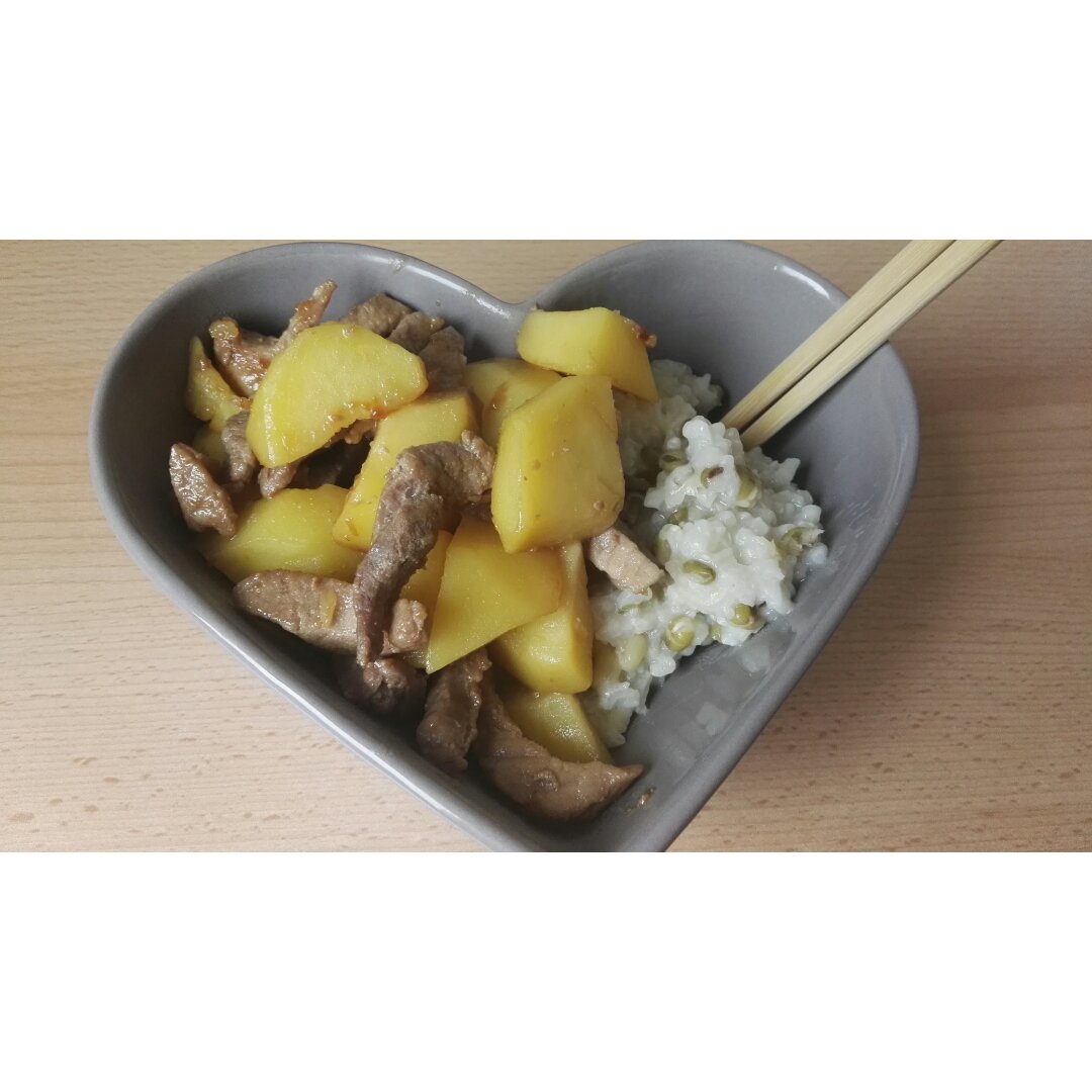 土豆烧肉