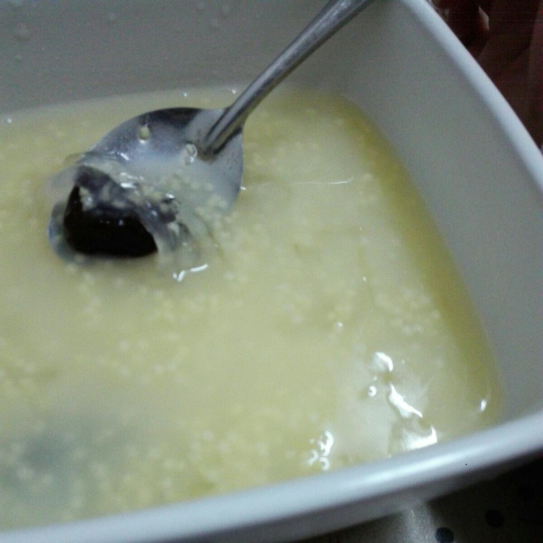 山芋酒酿小米粥