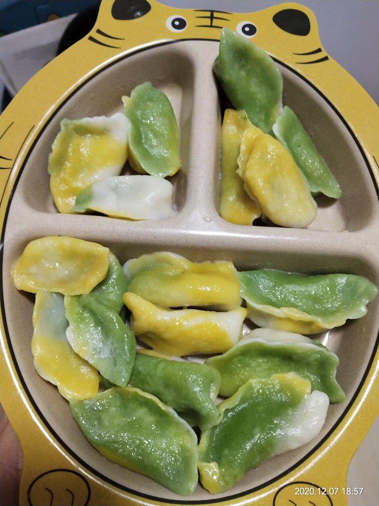 南瓜双色包子