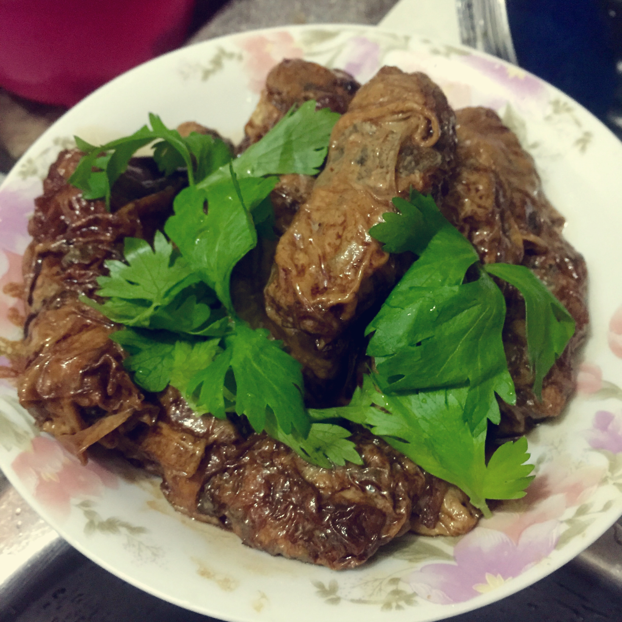 豆腐衣包肉