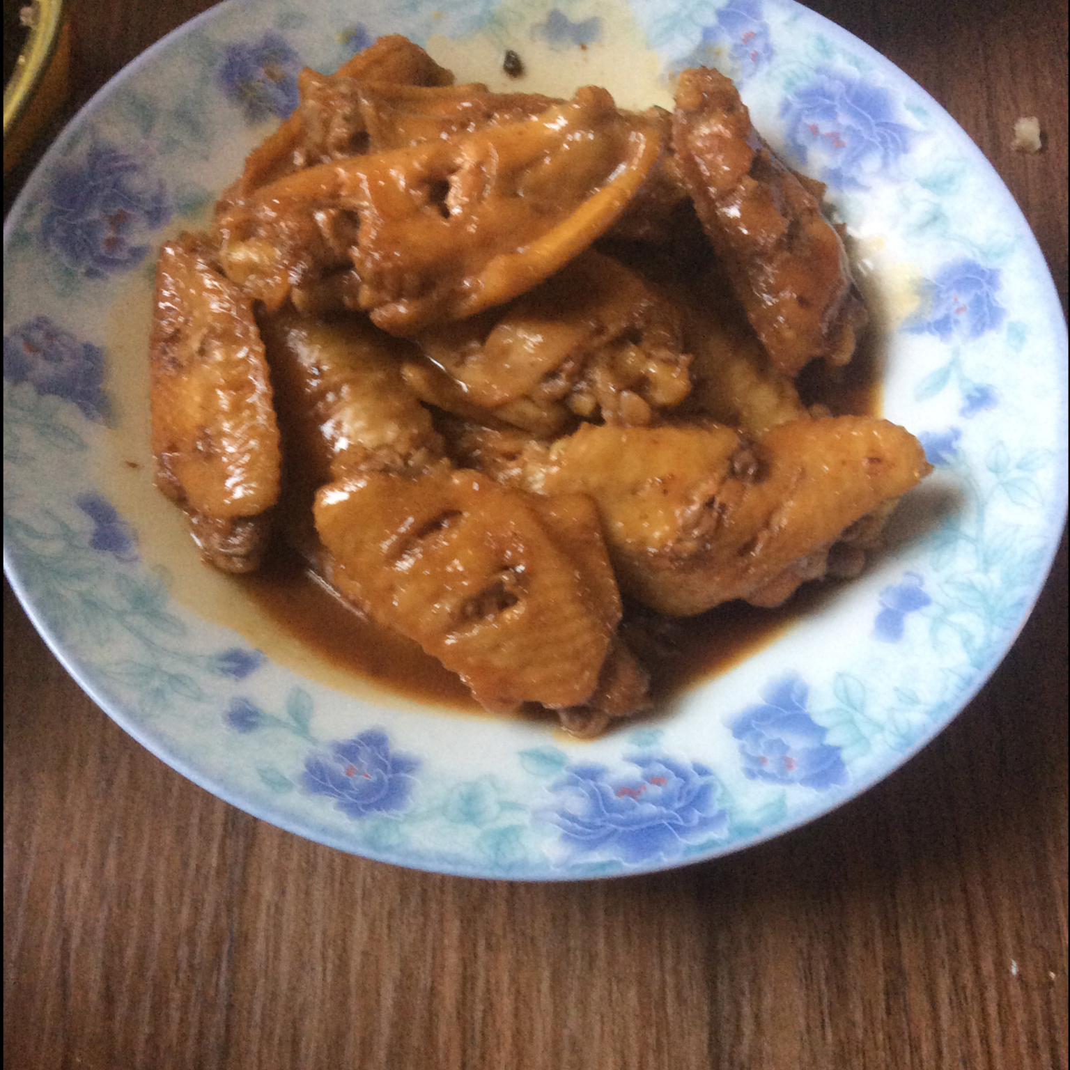 不能再简单的红烧鸡翅