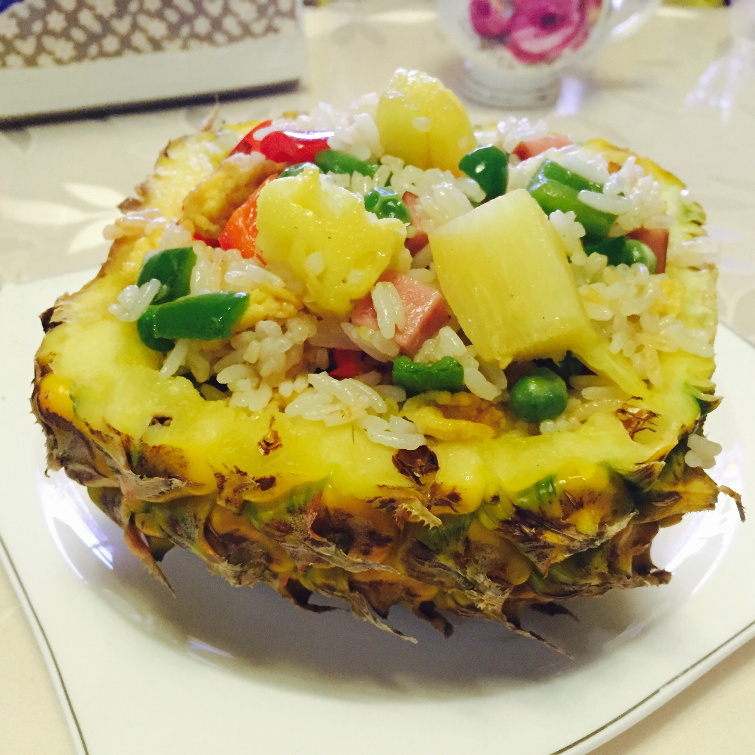 培根菠萝饭