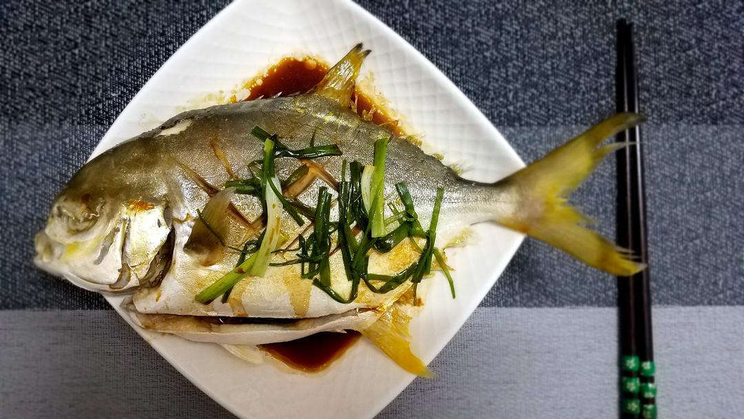 清蒸金边鲳