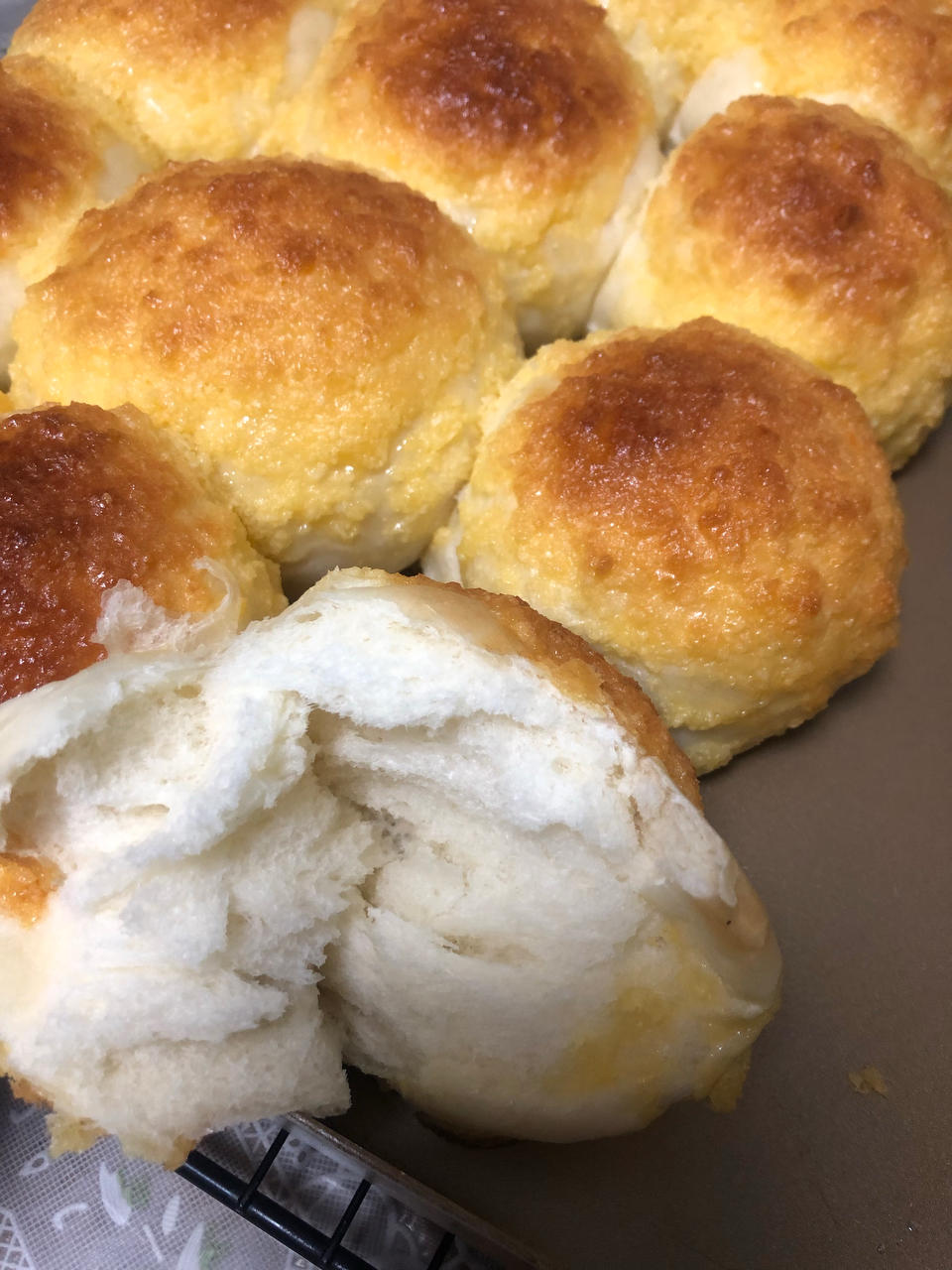 快手版椰蓉餐包