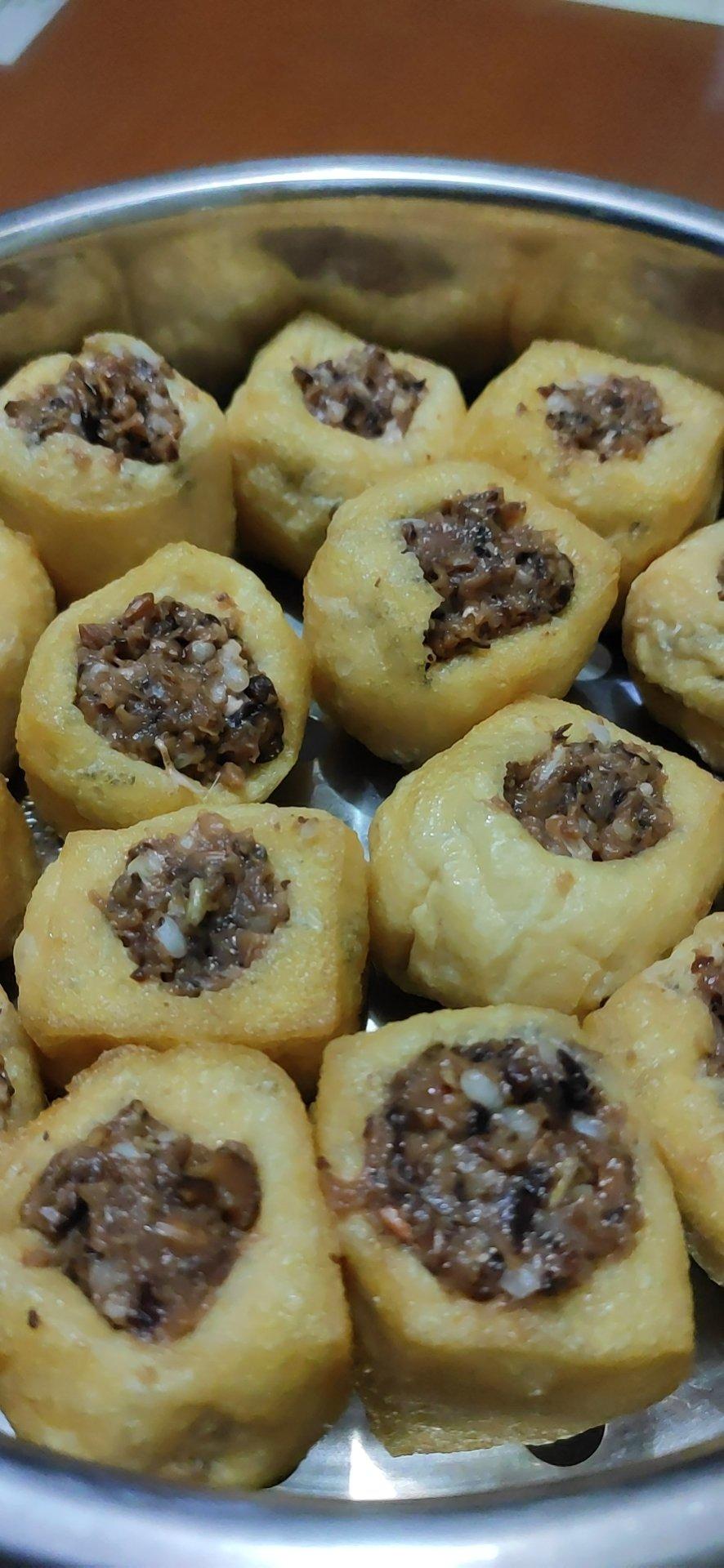 客家糯米酿豆腐