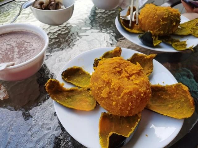 香糯甘甜烤贝贝南瓜