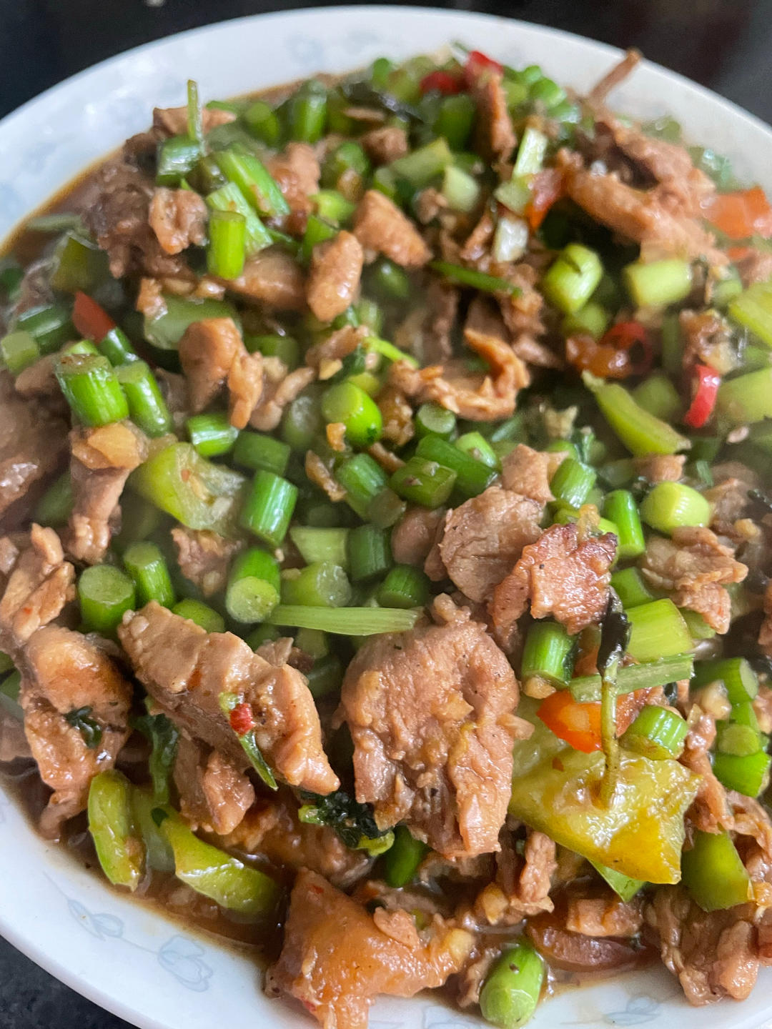 蒜薹炒肉
