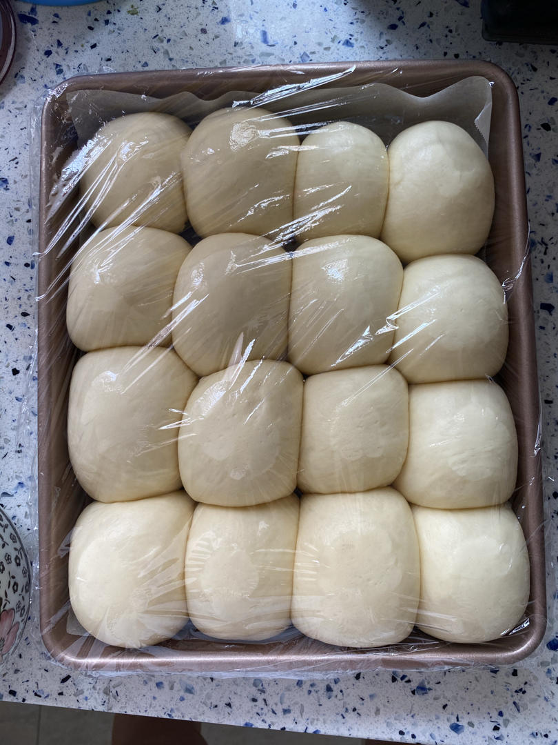 蜂蜜牛奶小餐包（一次发酵超级柔软拉丝）