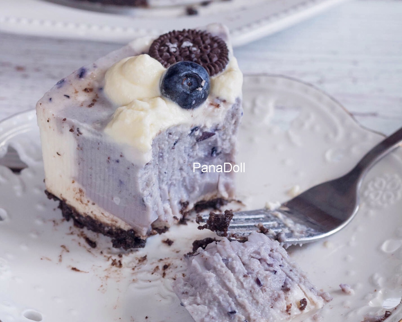 除了雪糕，这个夏天蓝莓慕斯蛋糕也不能少🫐的做法 步骤10
