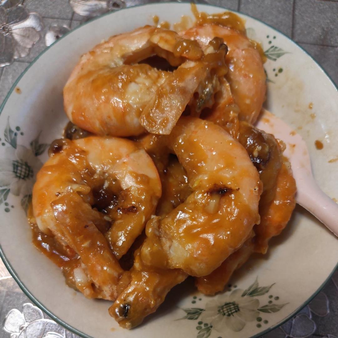 蒜爆黄油罗氏虾🦐超快手 零失败