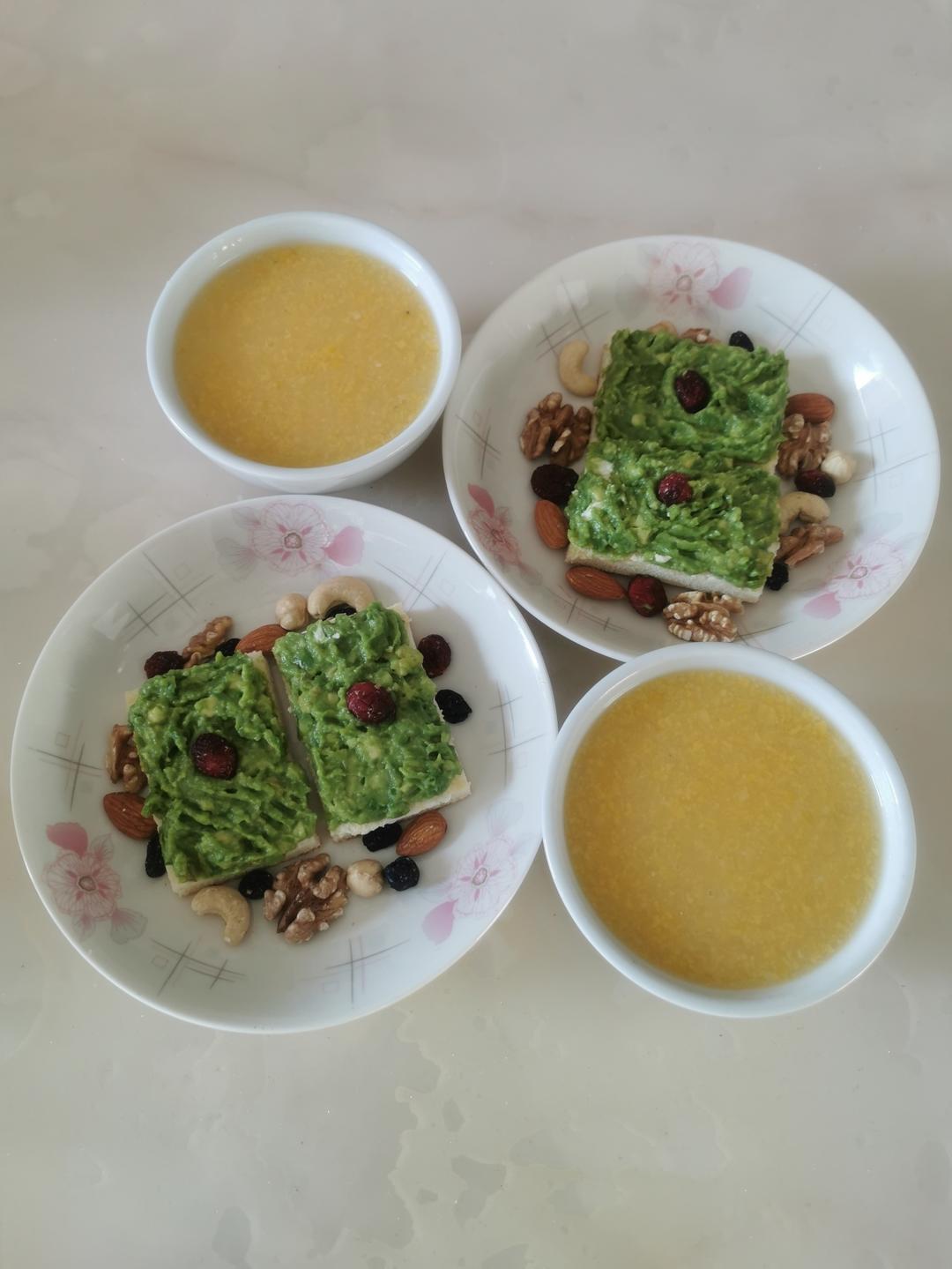 低脂健康早餐｜鸡蛋牛油果酱法棍