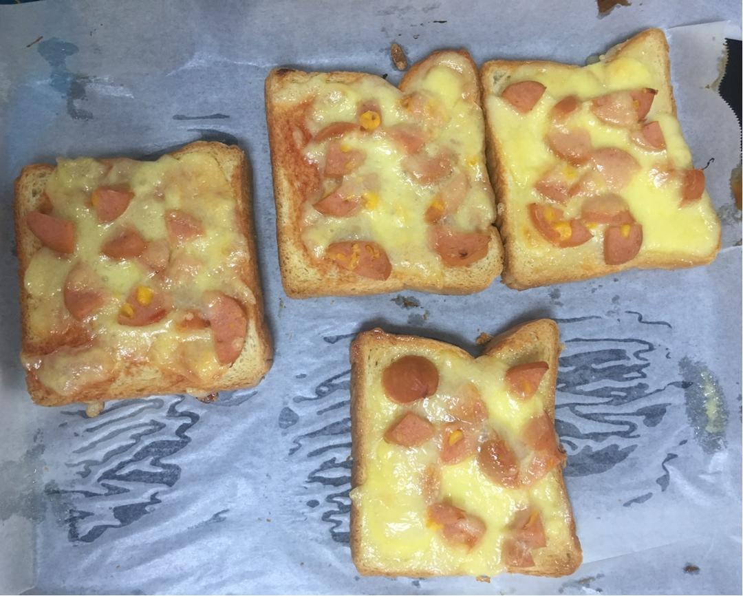 超简单吐司披萨