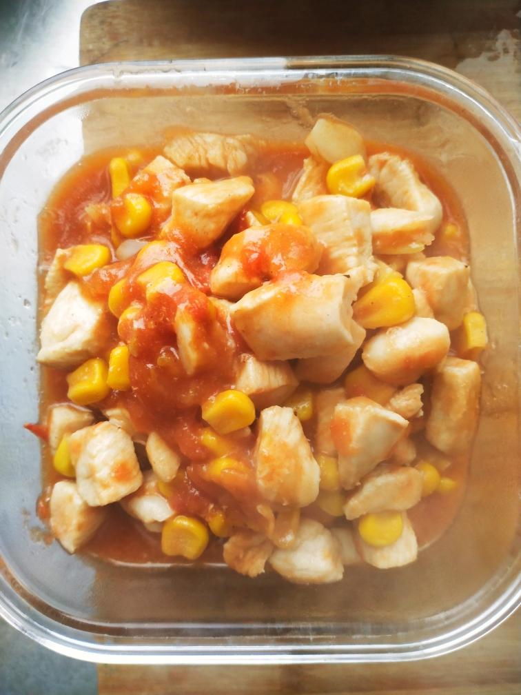 酸甜玉米鸡胸肉