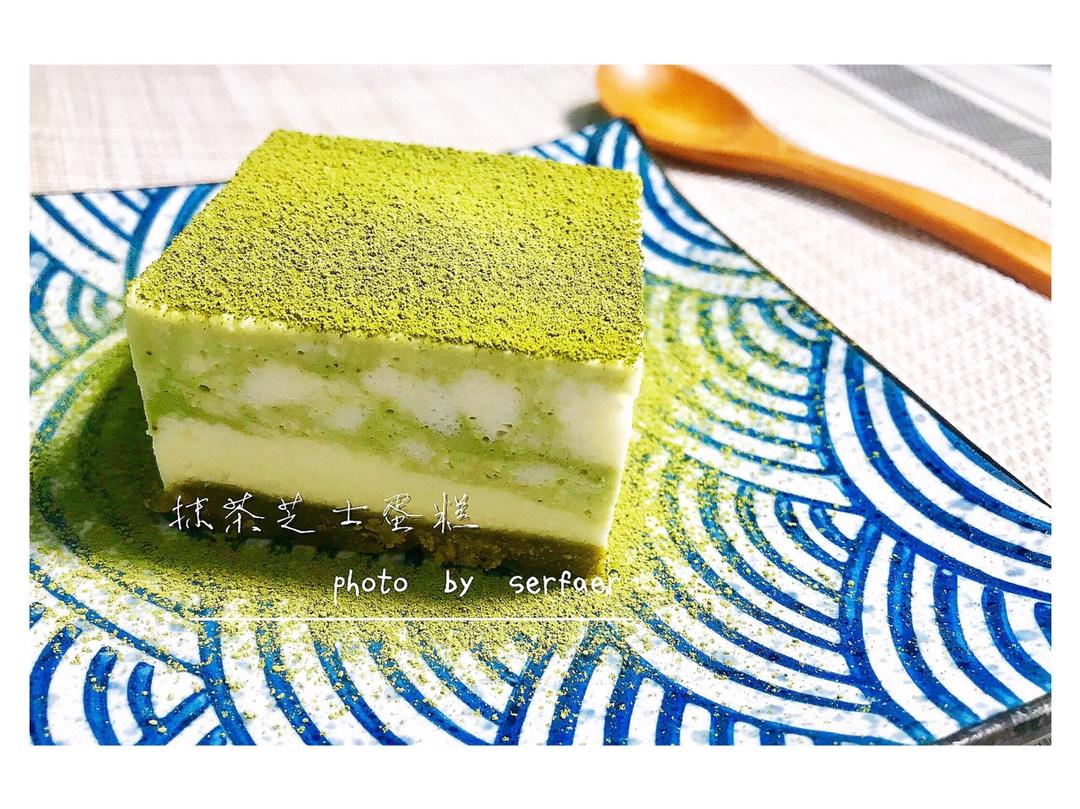 抹茶芝士蛋糕（减糖版）