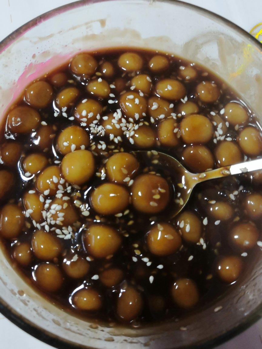 红糖糯米小圆子