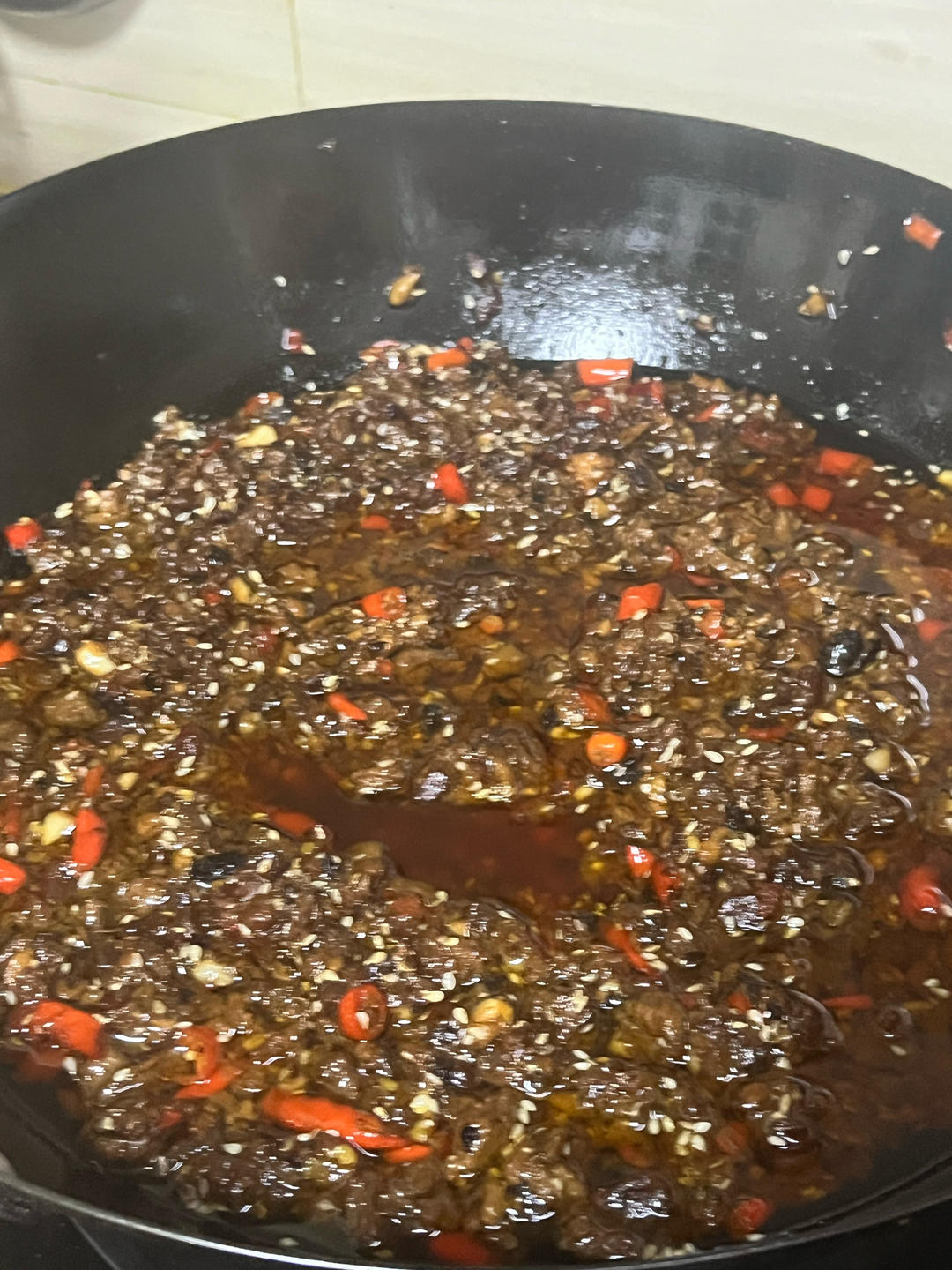 自制牛肉酱（改良版）