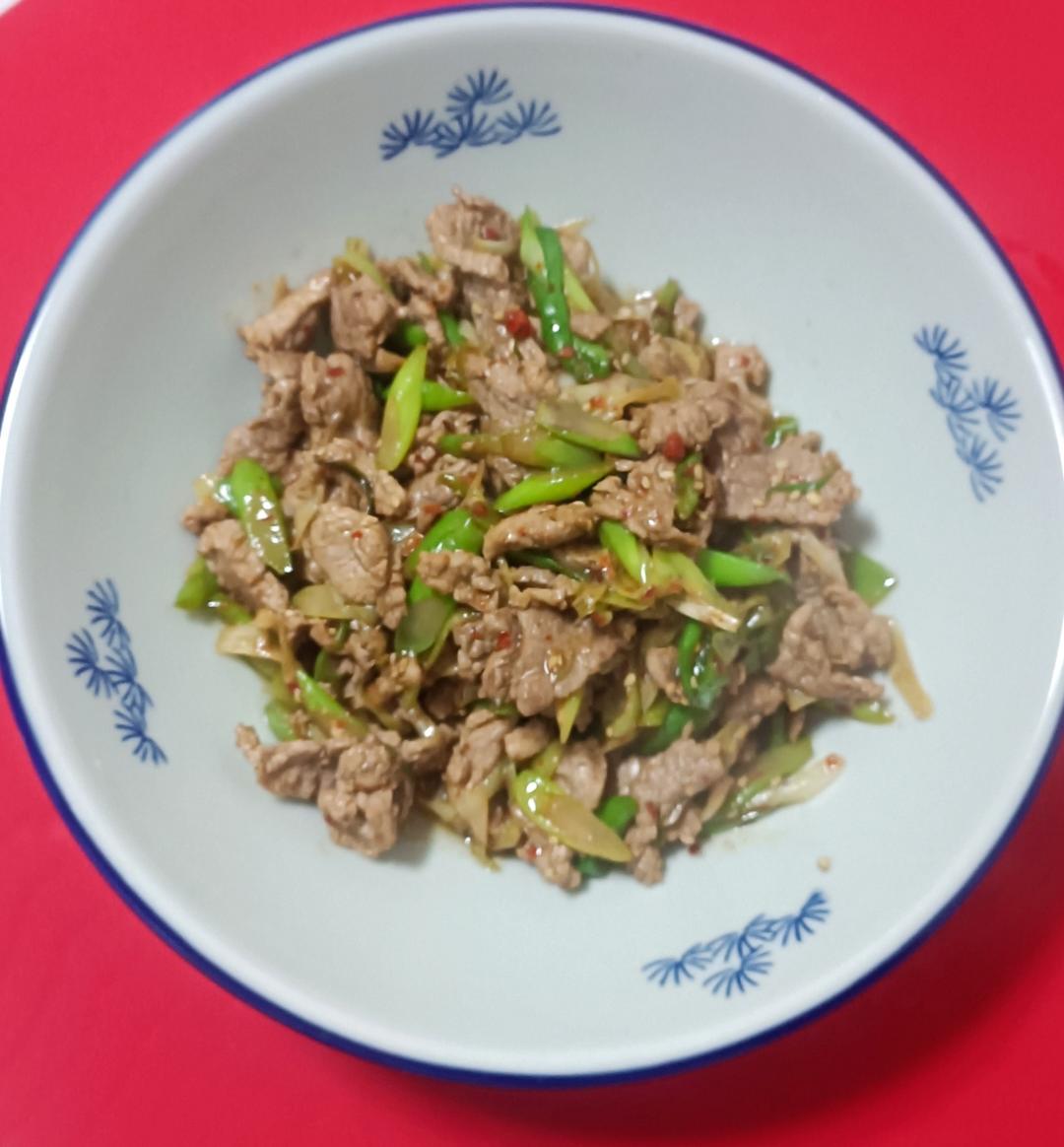 澳洲羊肉 I 葱爆羊肉