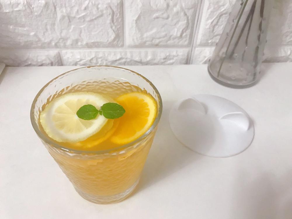 橙橙茉莉绿茶