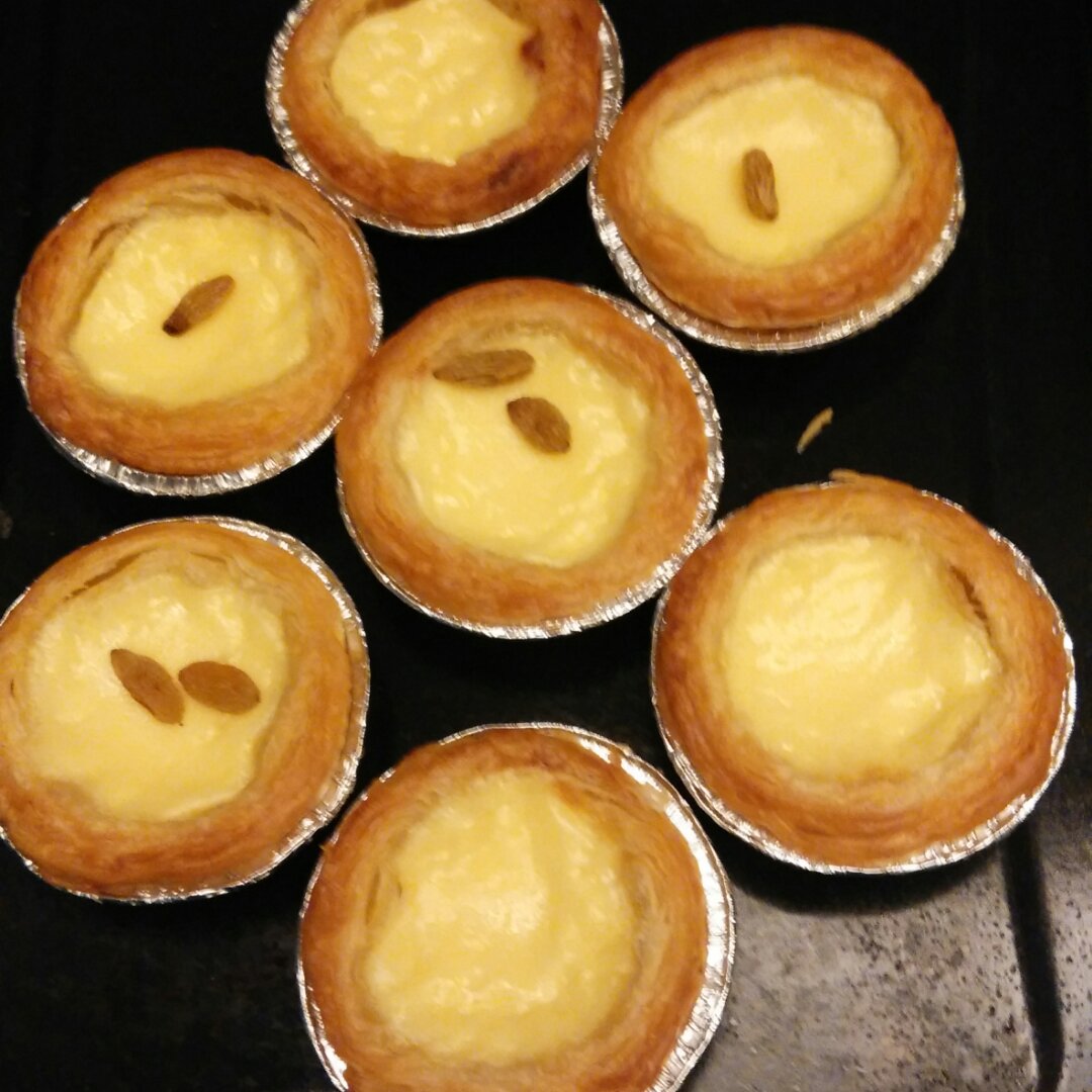 不加淡奶油蛋挞