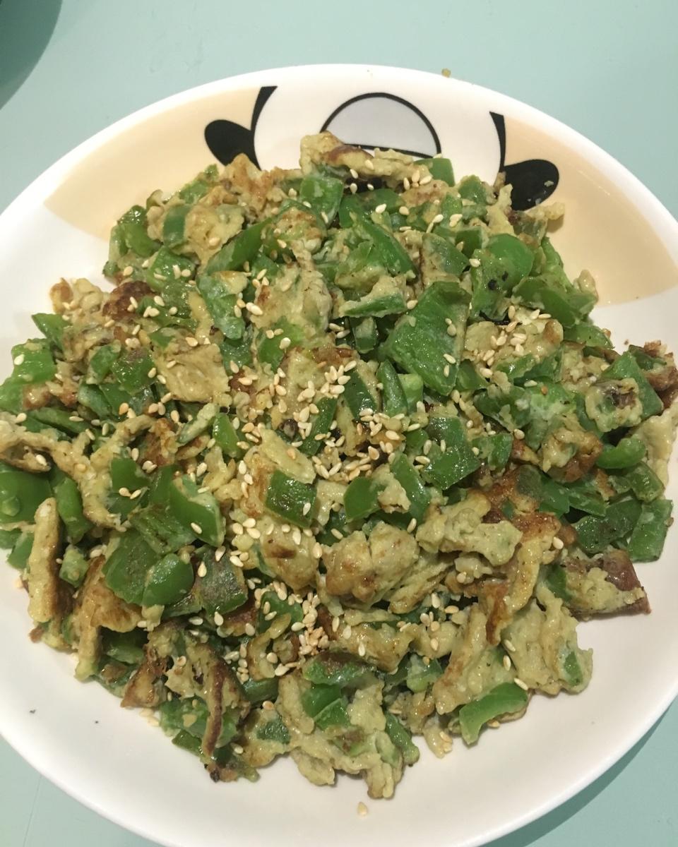 青椒炒蛋